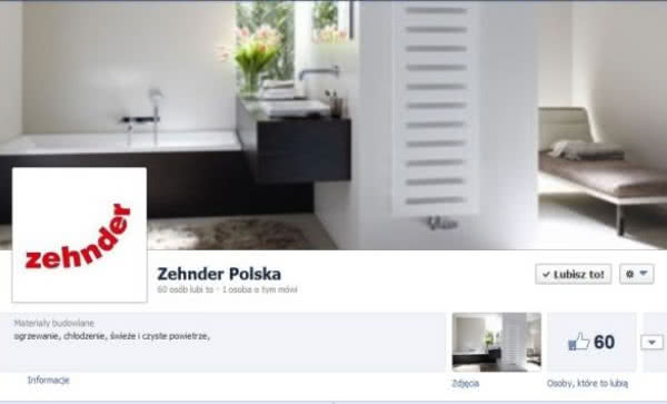 Zehnder inspiruje w mediach społecznościowych